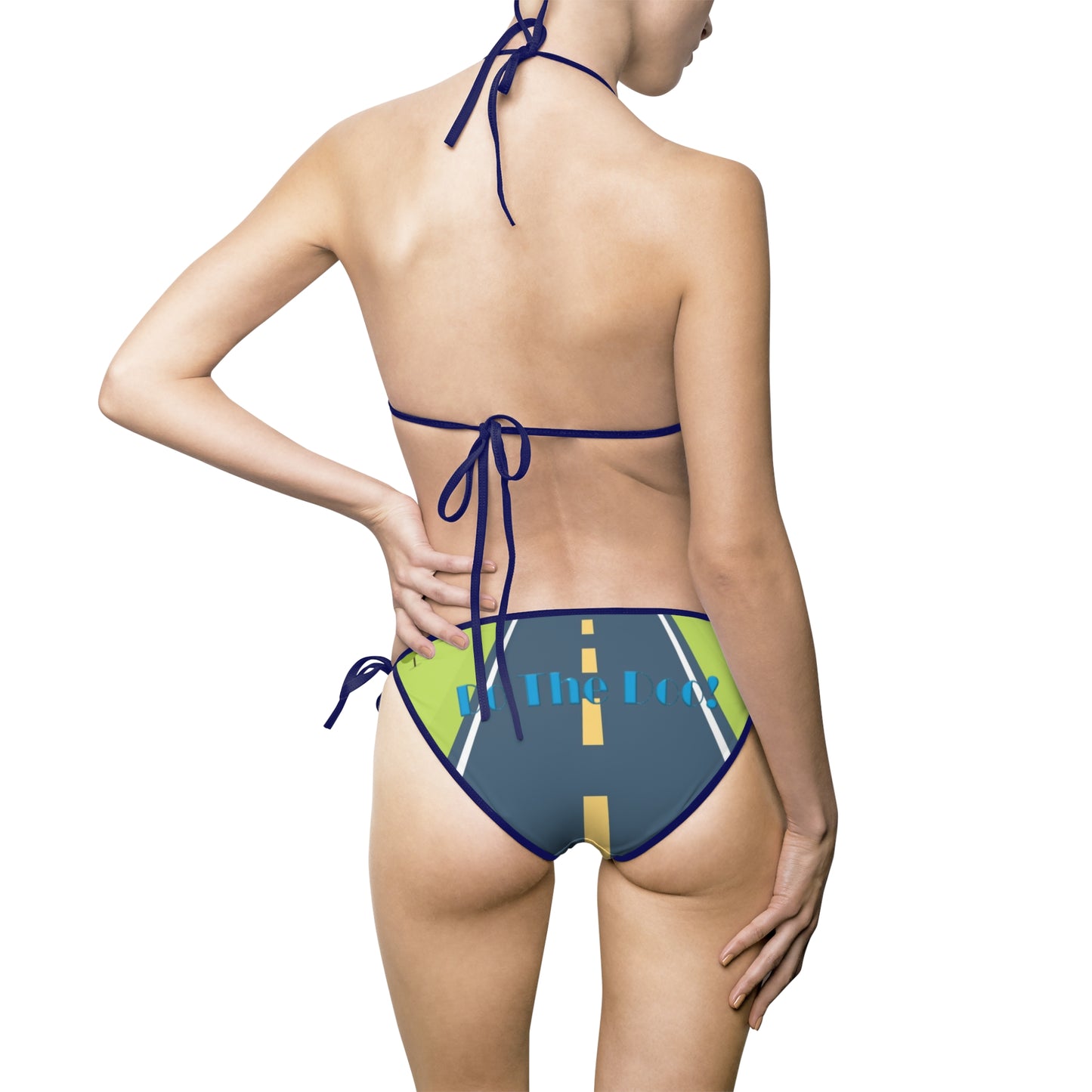 Tossy- Women's Bikini Swimsuit (AOP) Team Eddie Bull