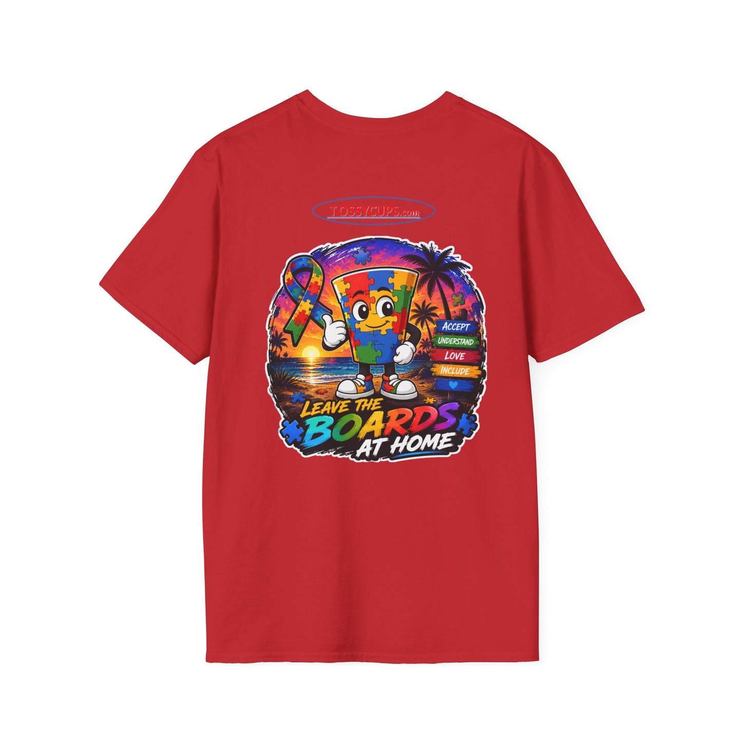 Tossy Cups - Evrett The Tiz Unisex Softstyle T-Shirt
