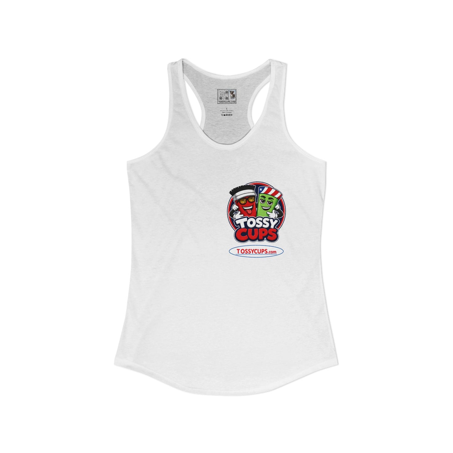 Tossy-tank Dee Cups Women's Ideal Racerback Tank