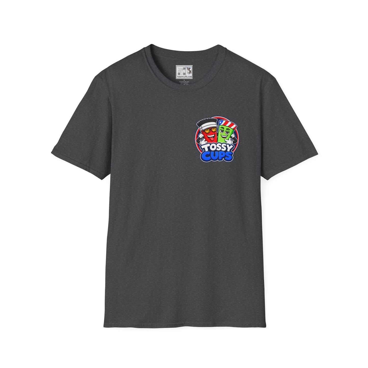 Tossy Cups Unisex Softstyle T-Shirt Leave the boards at home!