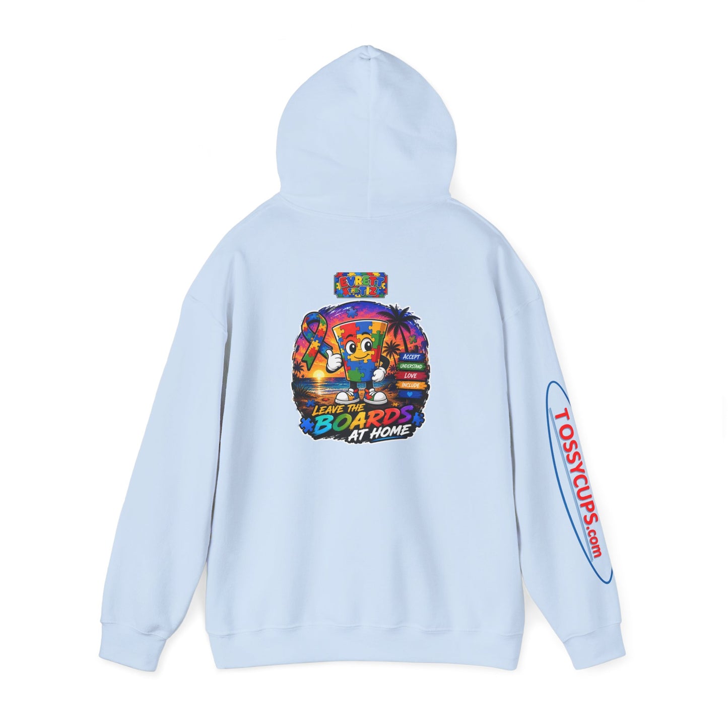 Tossy-hoodies Evrett the Tiz Unisex Heavy Blend™ Hooded Sweatshirt