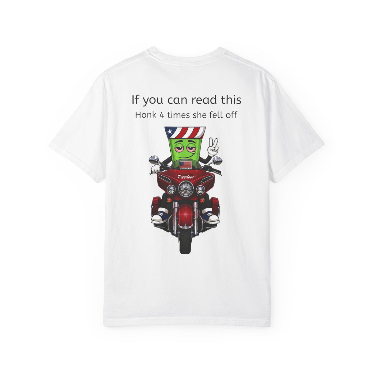 Ride shirt Eddie Bull - wind therapy Unisex Garment-Dyed T-shirt