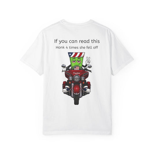 Ride shirt Eddie Bull - wind therapy Unisex Garment-Dyed T-shirt