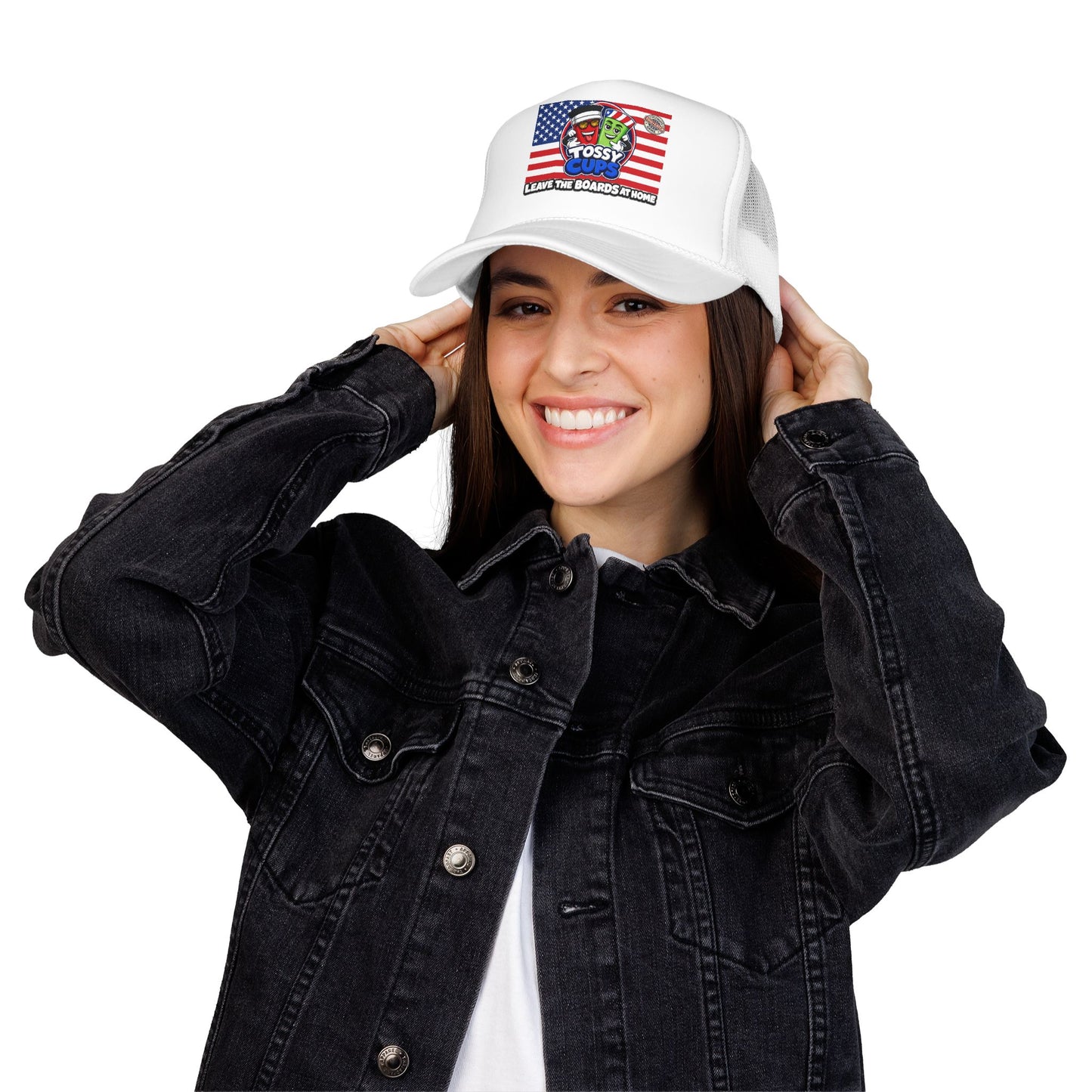 Tossy - Foam Trucker Hat leave the boards at home