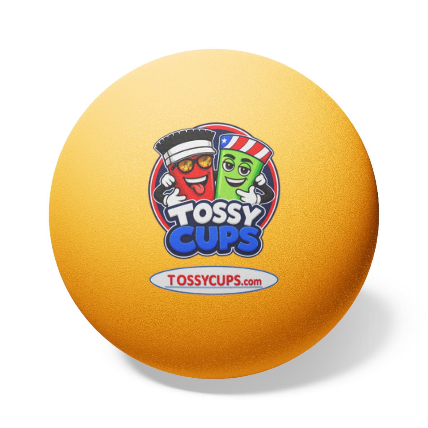 Tossy - beer Pong Balls, 6 pcs