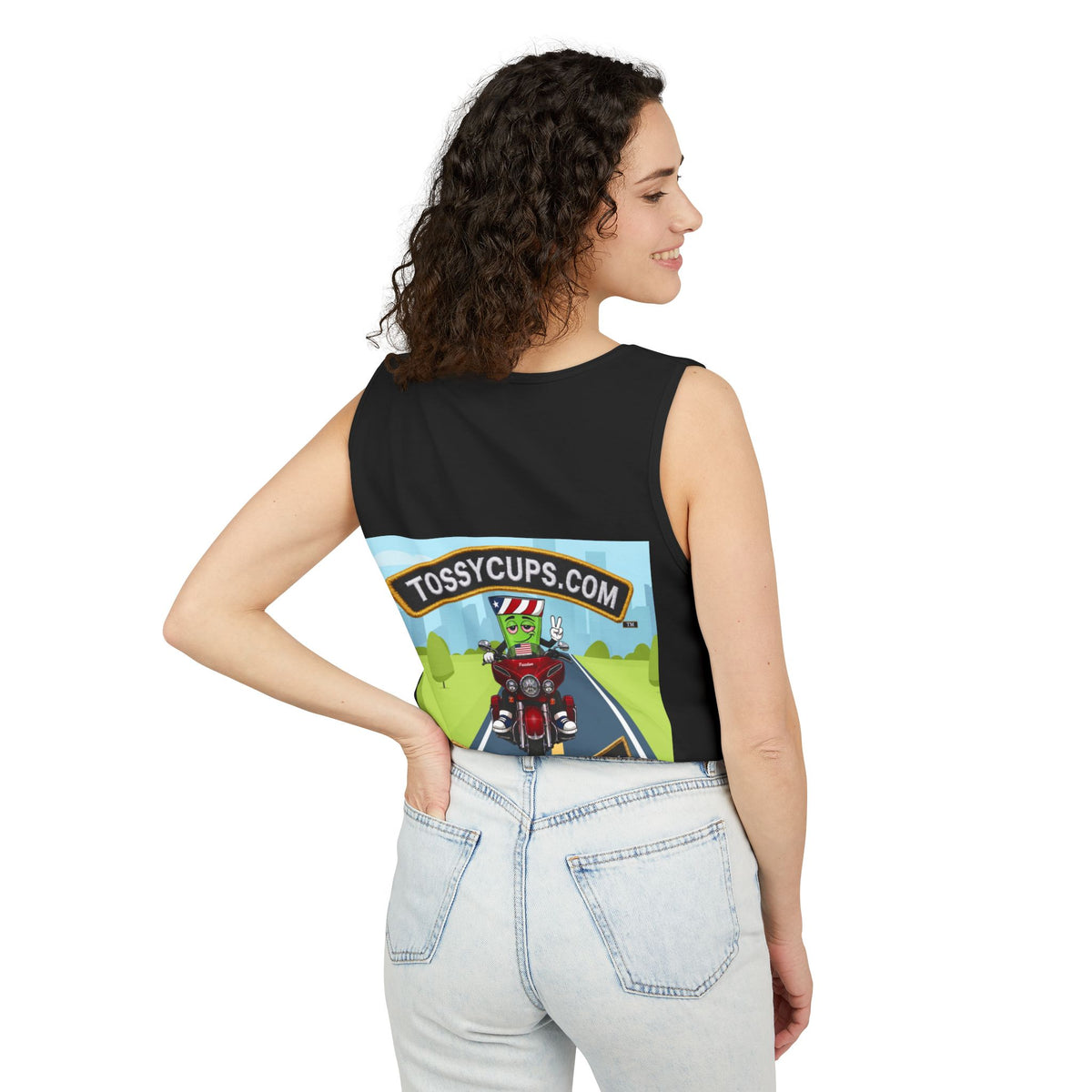 Team Eddie bull Unisex Garment-Dyed Tank Top