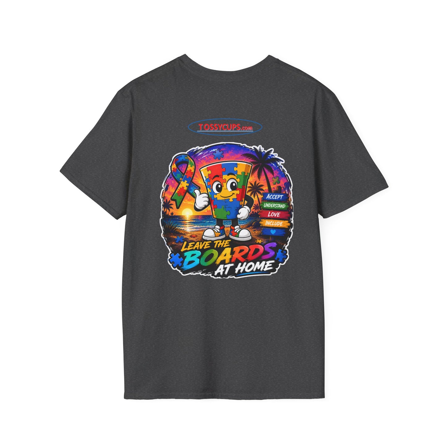 Tossy Cups - Evrett The Tiz Unisex Softstyle T-Shirt