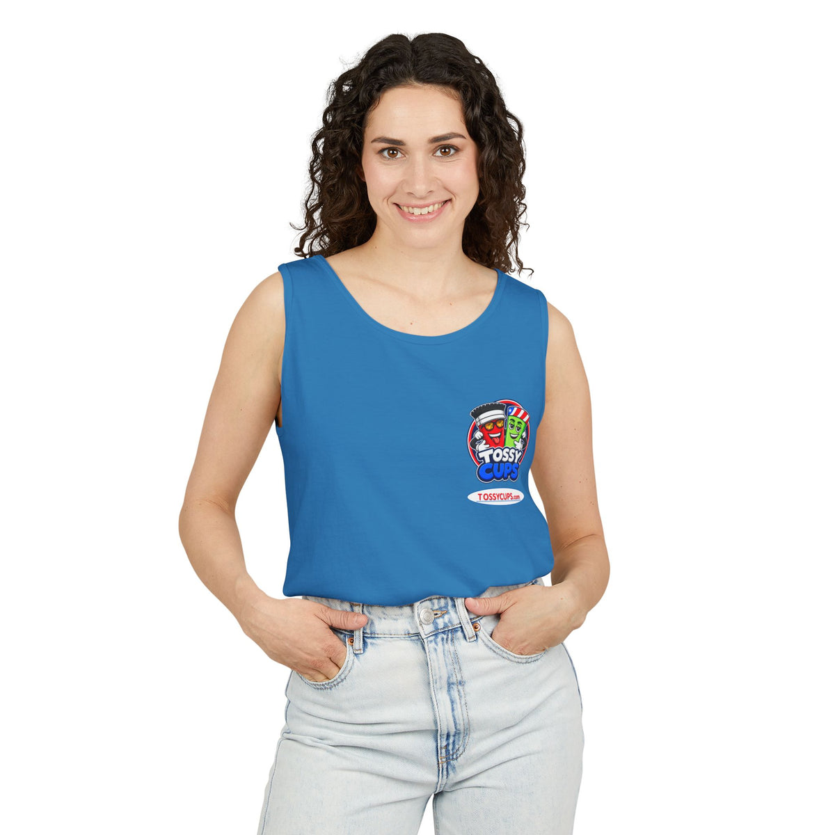Team Eddie bull Unisex Garment-Dyed Tank Top