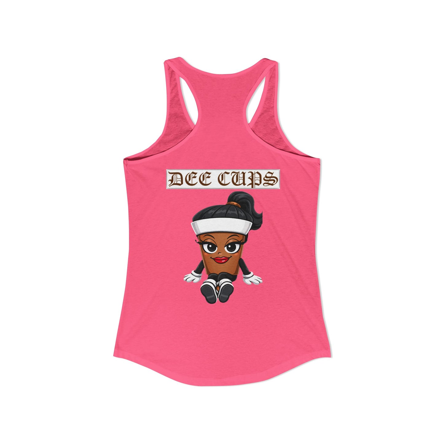 Tossy-tank Dee Cups Women's Ideal Racerback Tank