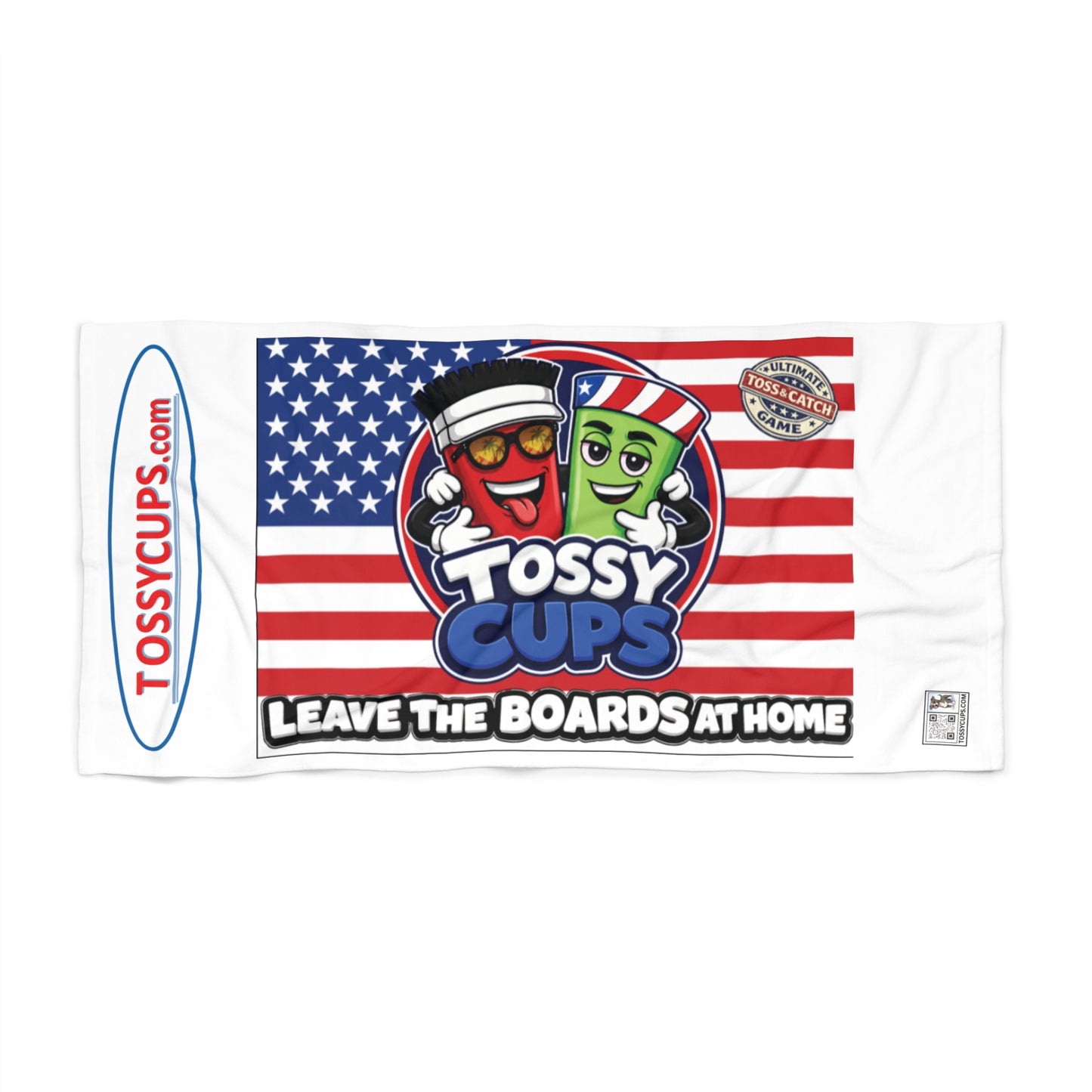 Tossy- Beach Towel Leave The Boards At Home