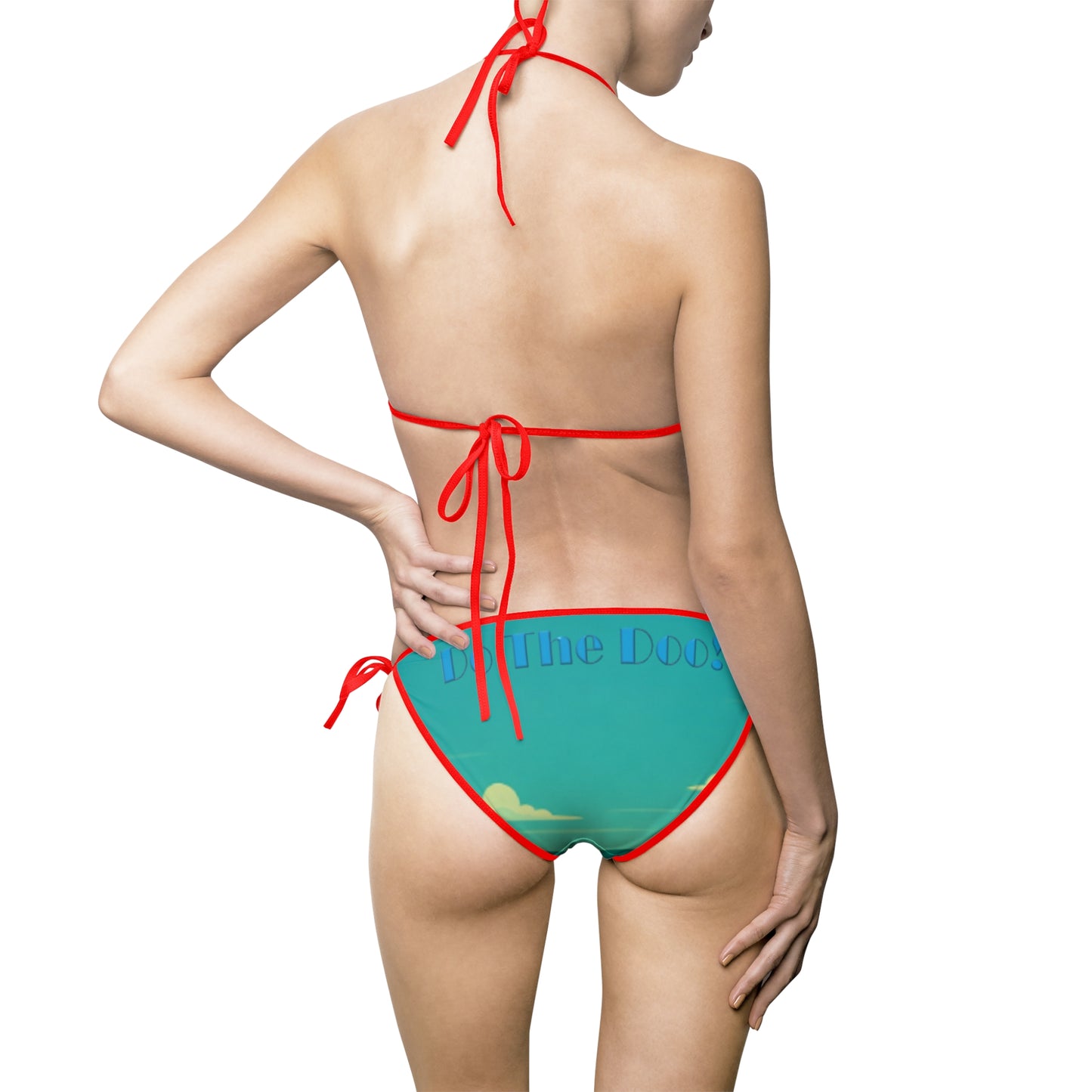 Tossy -  Women's Bikini Swimsuit (AOP) Team Chuggsworth