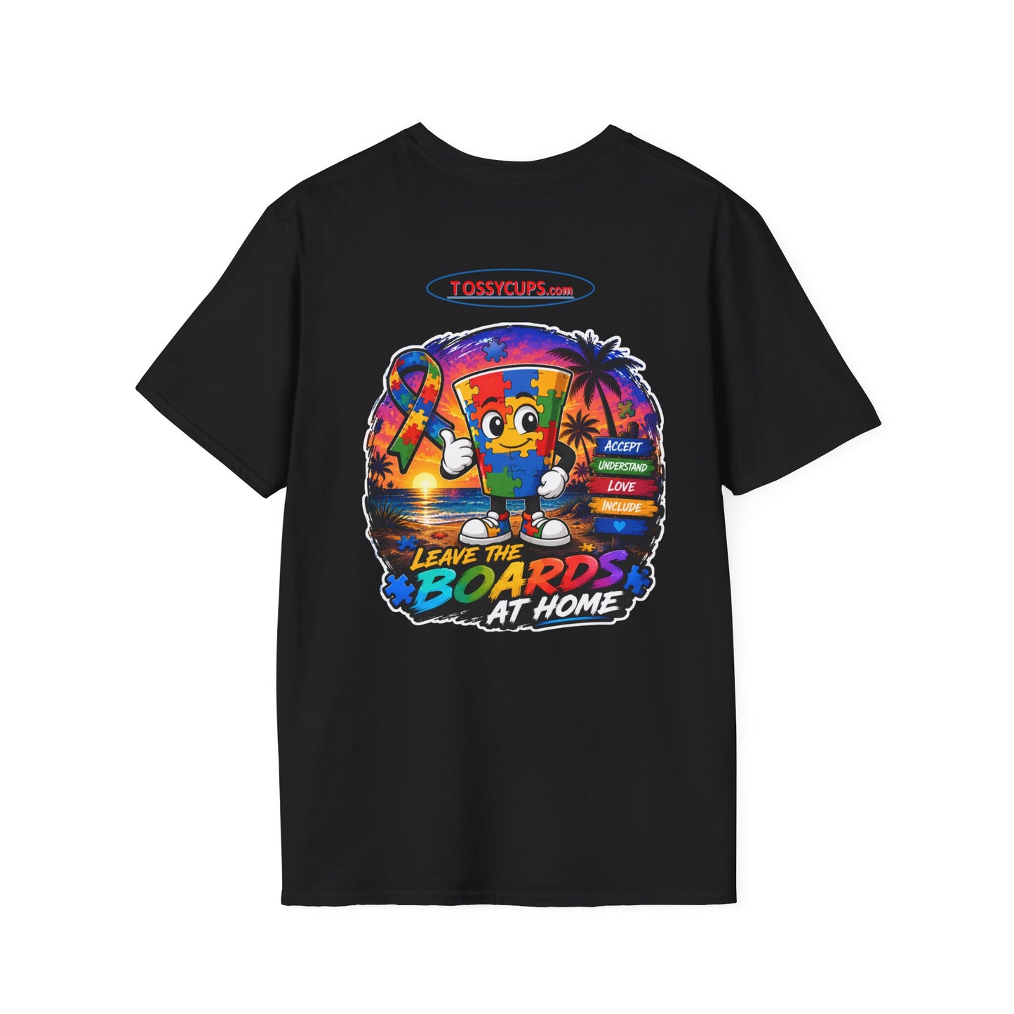 Tossy Cups - Evrett The Tiz Unisex Softstyle T-Shirt