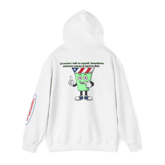 Eddie Bull on why he talks to himself Unisex Heavy Blend™ Hooded Sweatshirt