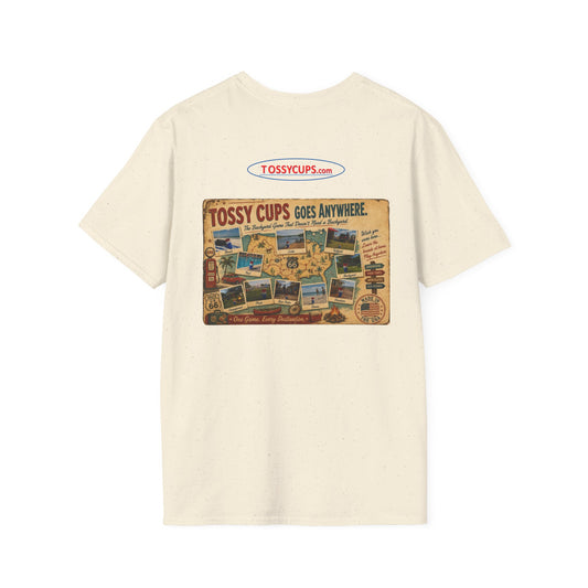 Tossy Cups Rout 66 Unisex Softstyle T-Shirt