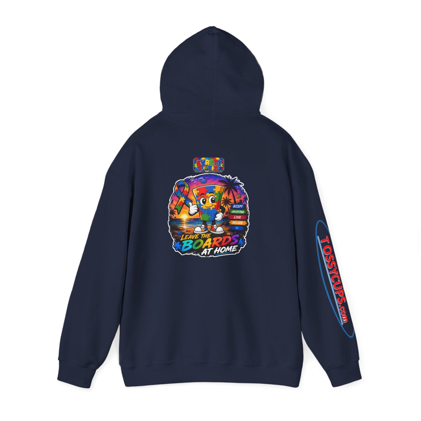 Tossy-hoodies Evrett the Tiz Unisex Heavy Blend™ Hooded Sweatshirt