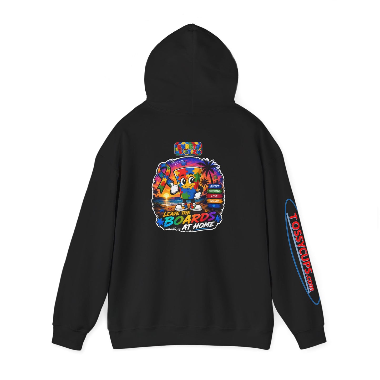 Tossy-hoodies Evrett the Tiz Unisex Heavy Blend™ Hooded Sweatshirt