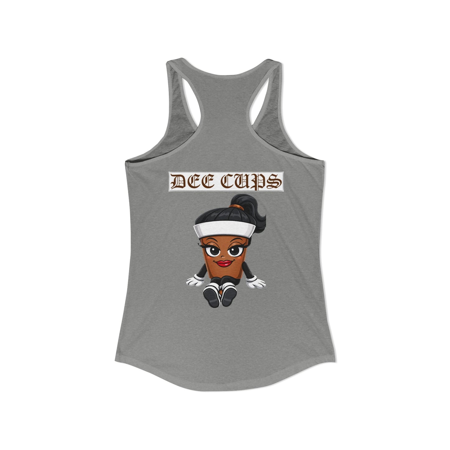 Tossy-tank Dee Cups Women's Ideal Racerback Tank