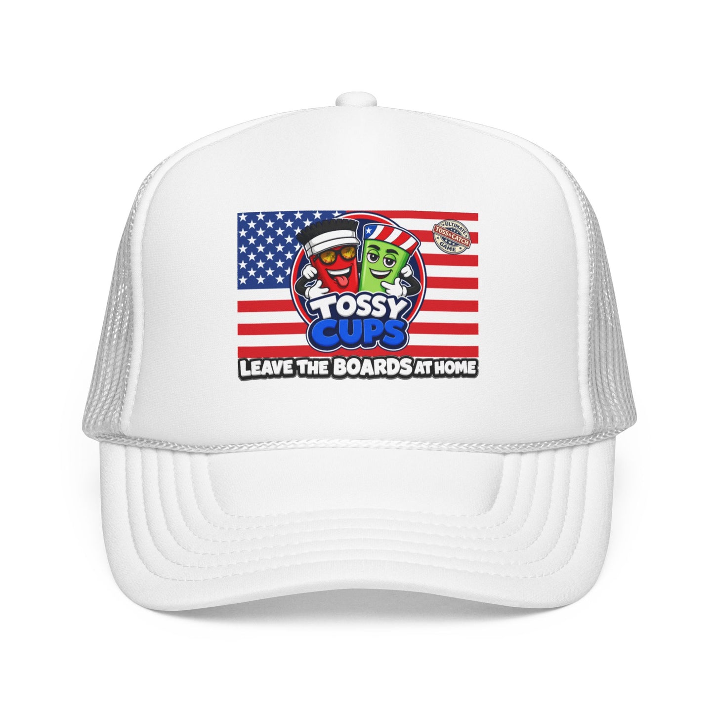 Tossy - Foam Trucker Hat leave the boards at home