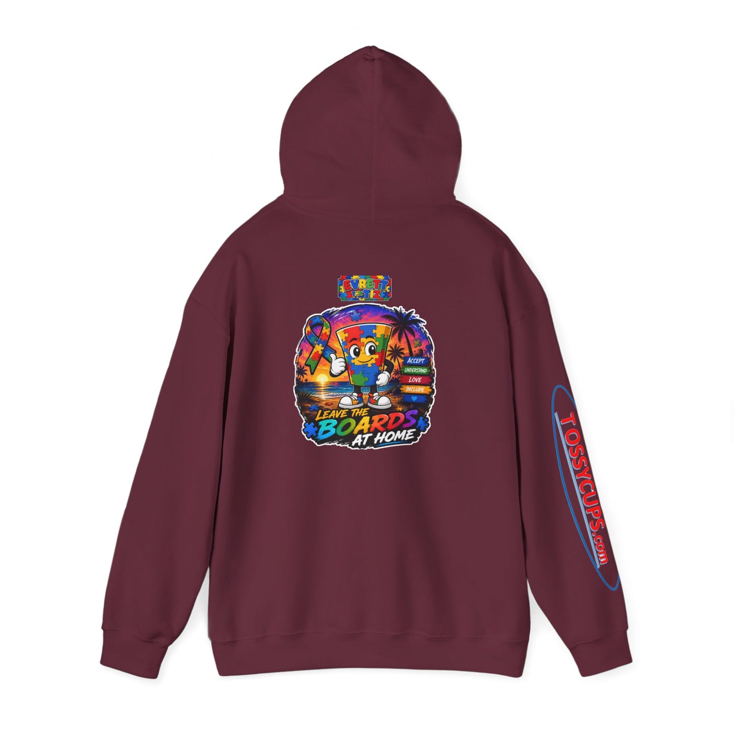 Tossy-hoodies Evrett the Tiz Unisex Heavy Blend™ Hooded Sweatshirt