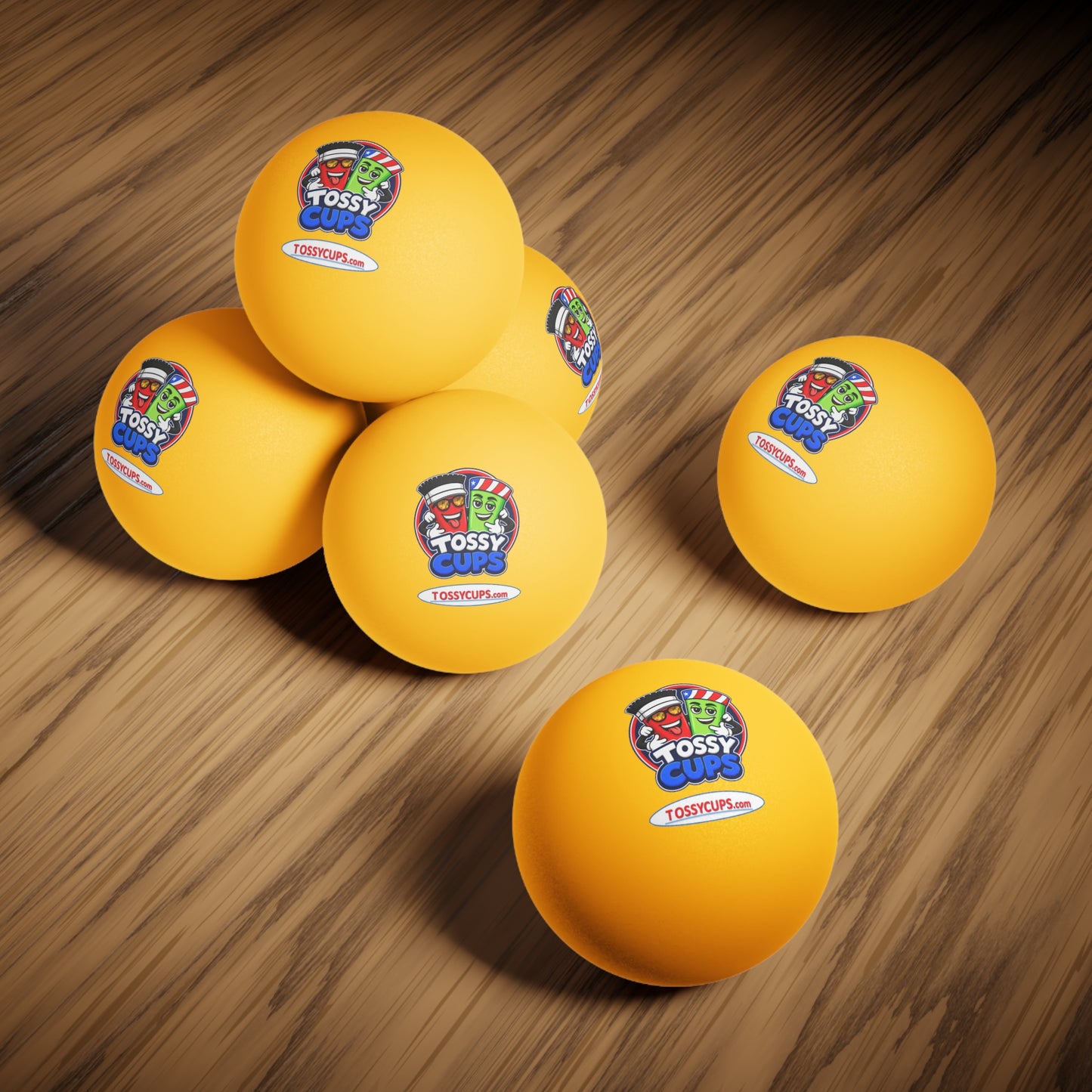 Tossy - beer Pong Balls, 6 pcs