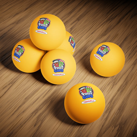 Tossy - beer Pong Balls, 6 pcs