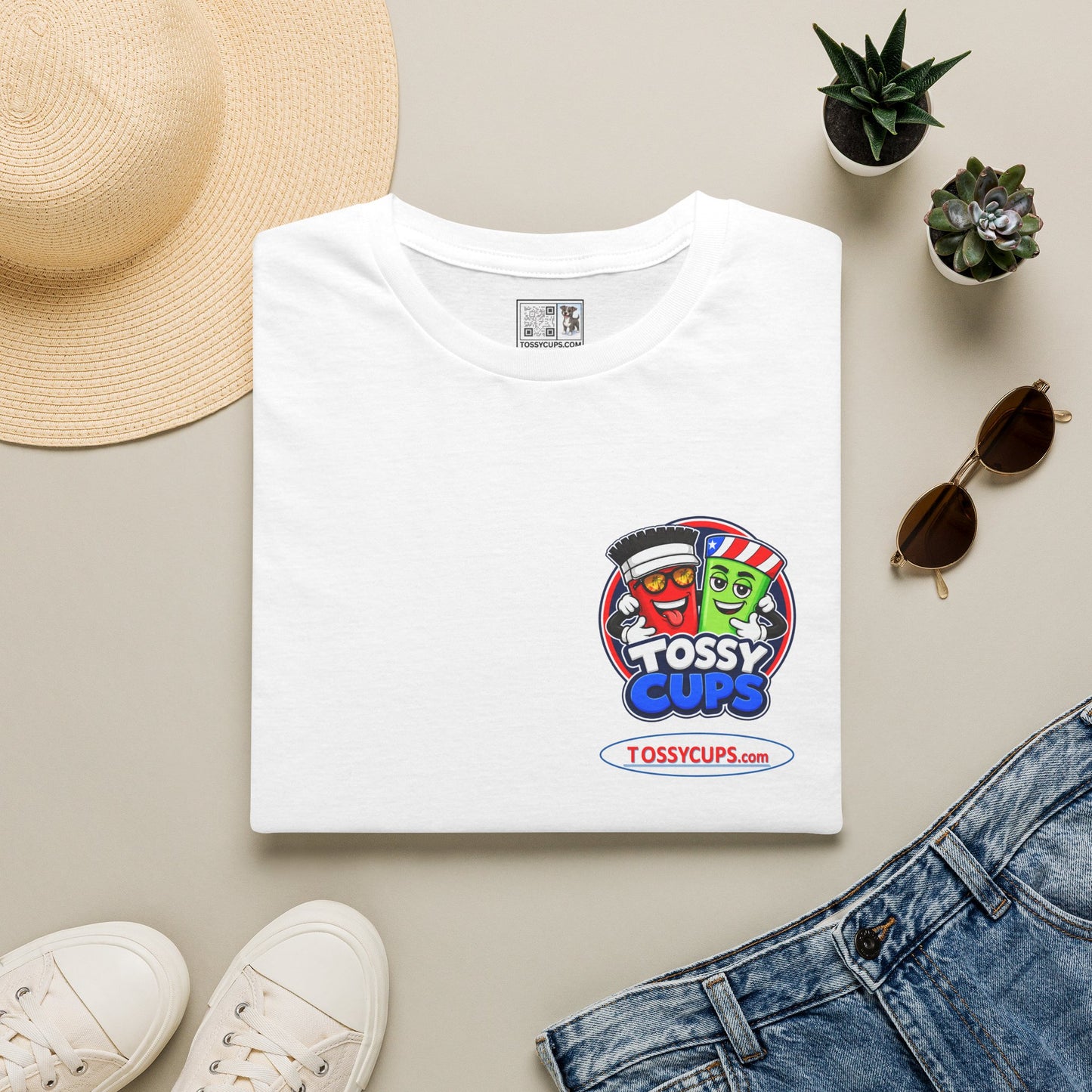 Tossy Cups - Evrett The Tiz Unisex Softstyle T-Shirt