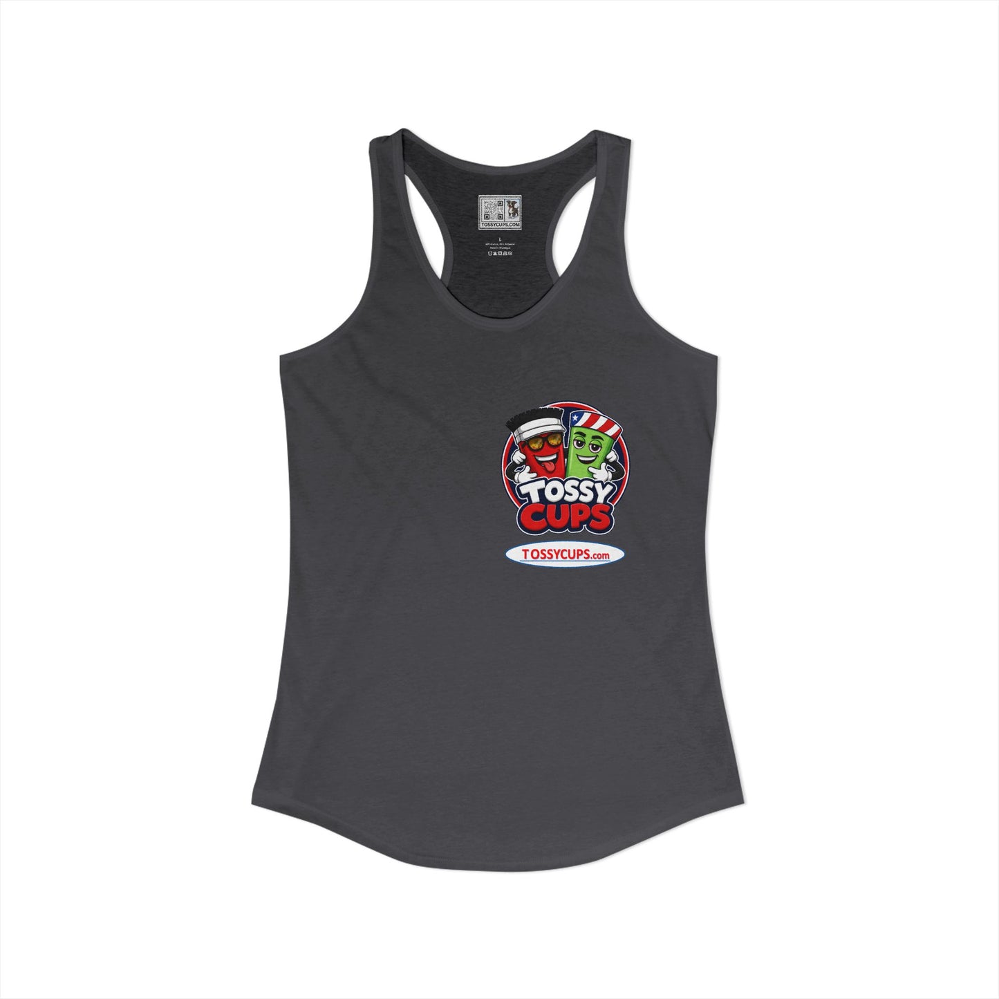 Tossy-tank Dee Cups Women's Ideal Racerback Tank