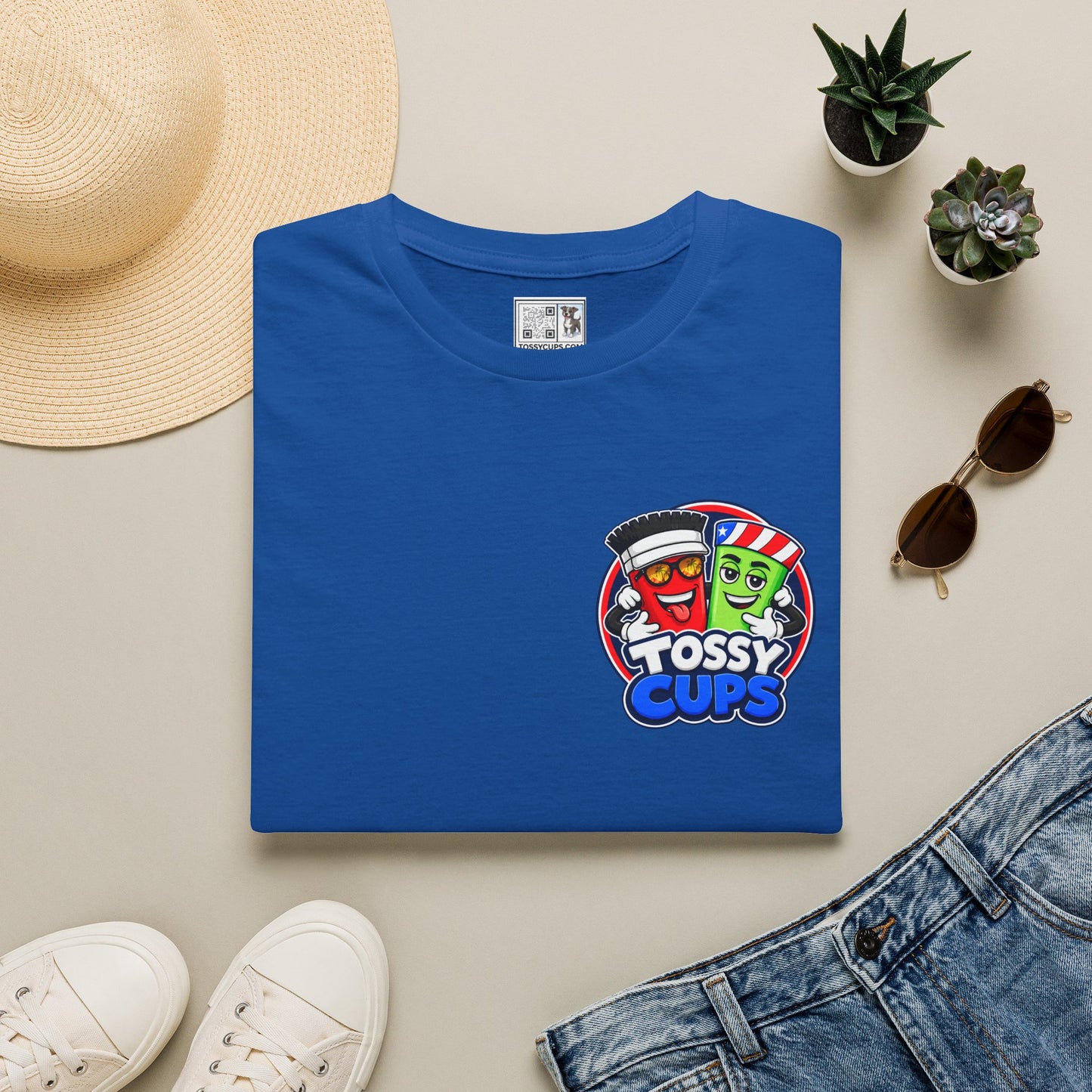 Tossy Cups Unisex Softstyle T-Shirt Leave the boards at home!
