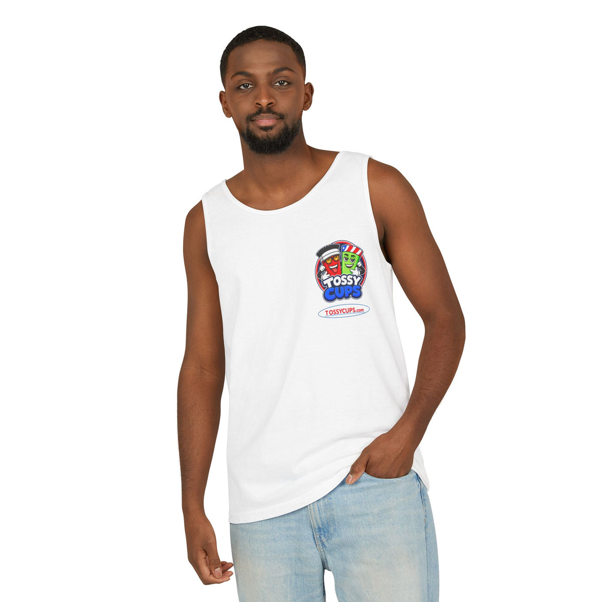Team Eddie bull Unisex Garment-Dyed Tank Top