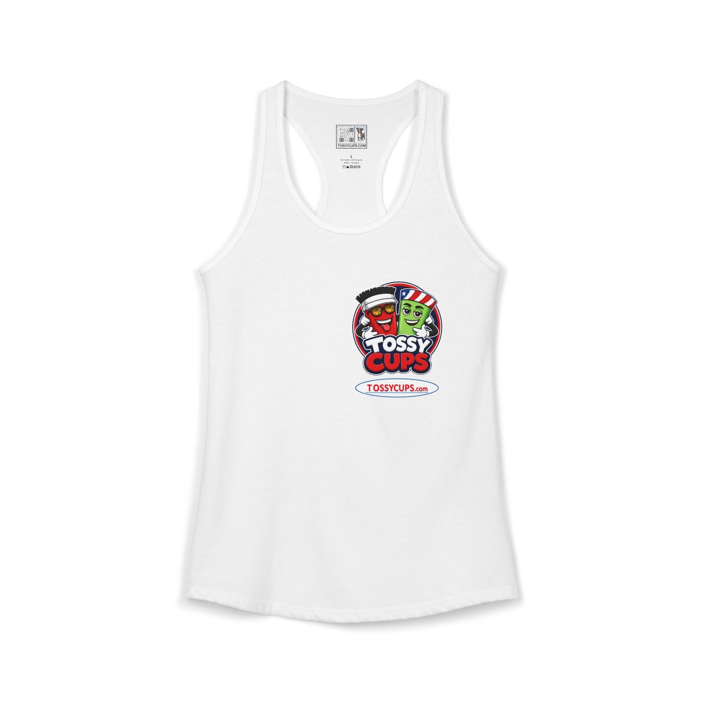 Tossy-tank Dee Cups Women's Ideal Racerback Tank