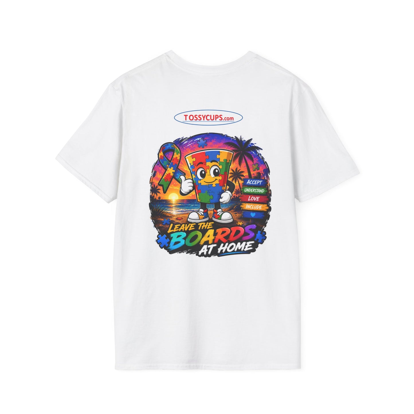 Tossy Cups - Evrett The Tiz Unisex Softstyle T-Shirt