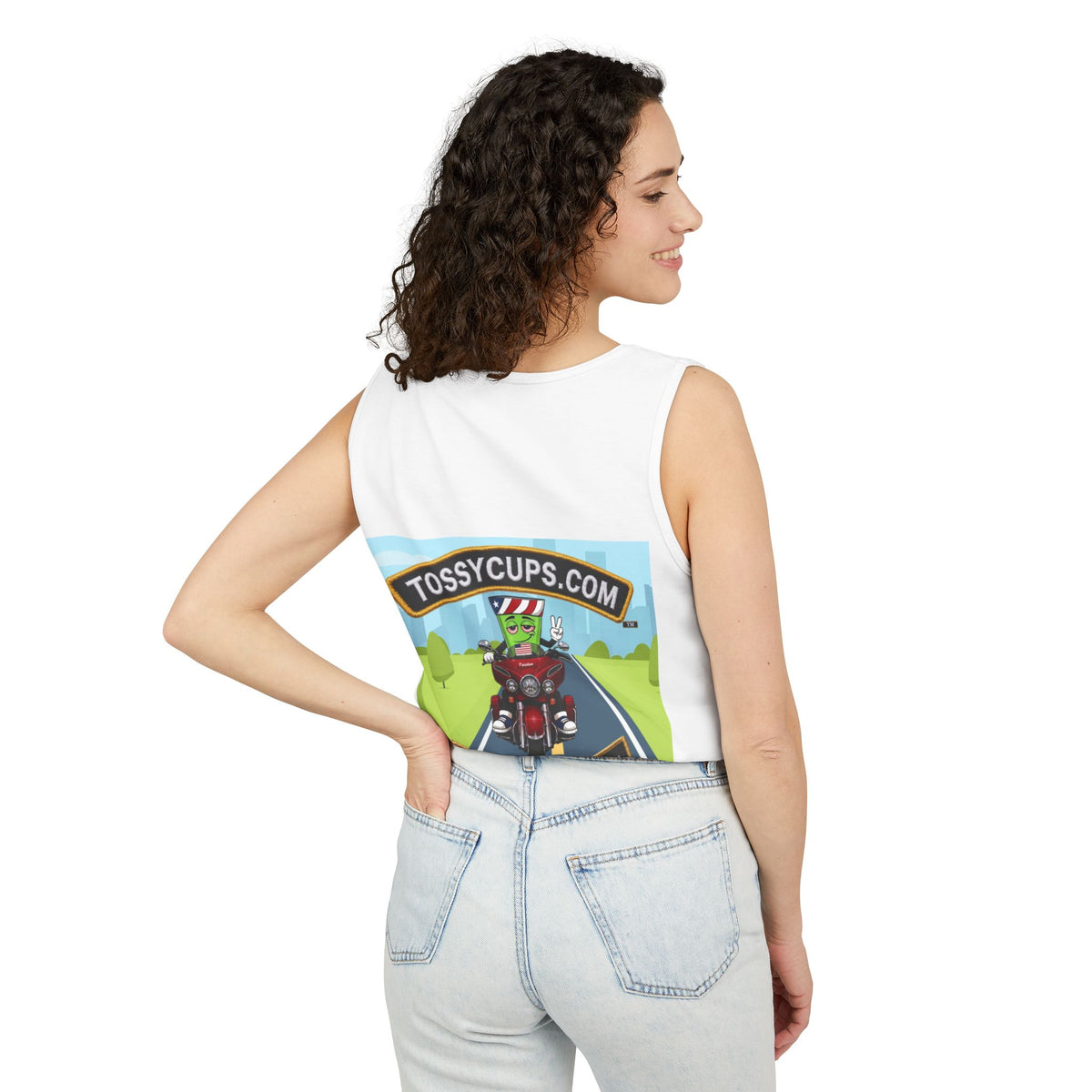 Team Eddie bull Unisex Garment-Dyed Tank Top