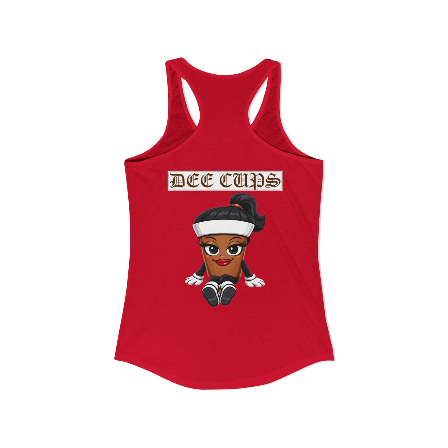 Tossy-tank Dee Cups Women's Ideal Racerback Tank