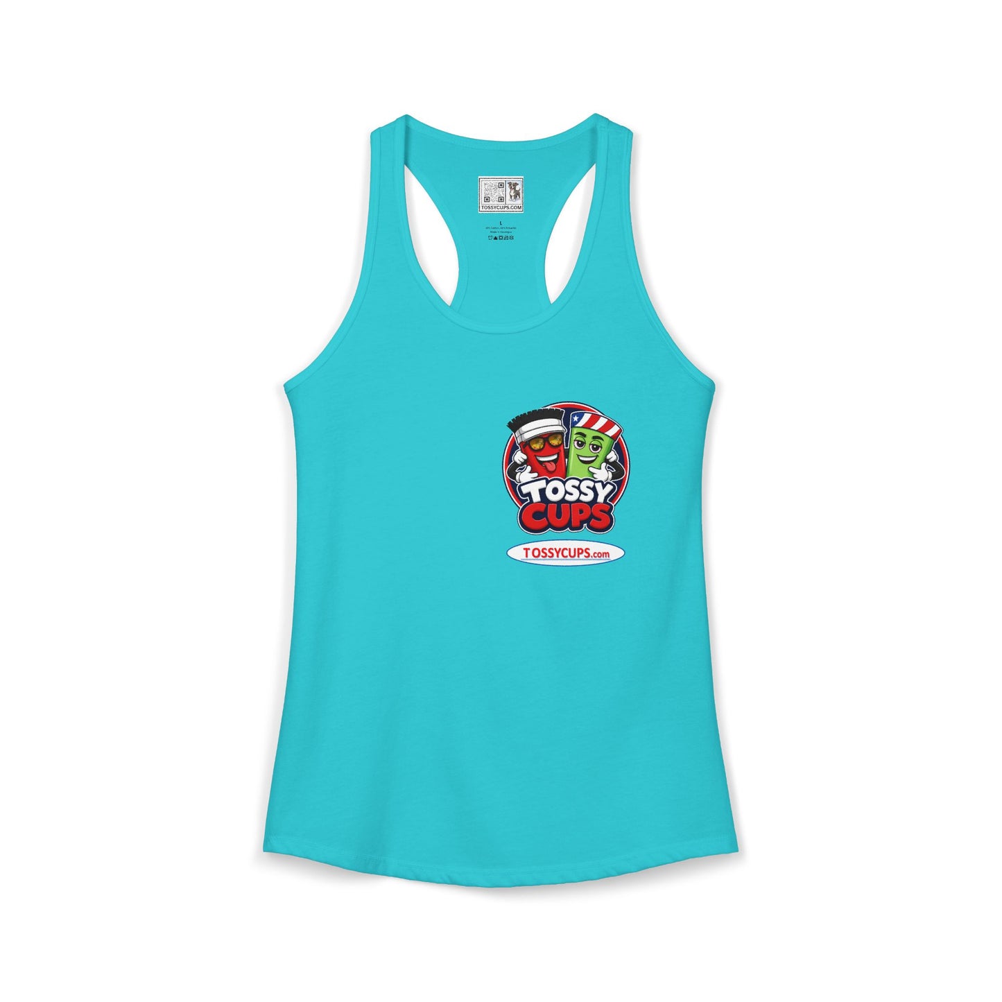 Tossy-tank Dee Cups Women's Ideal Racerback Tank
