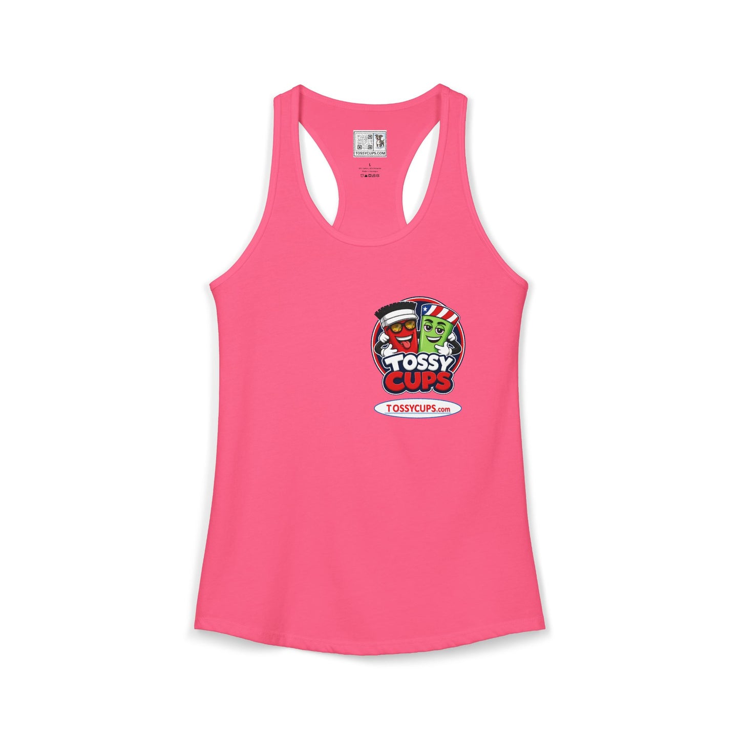 Tossy-tank Dee Cups Women's Ideal Racerback Tank