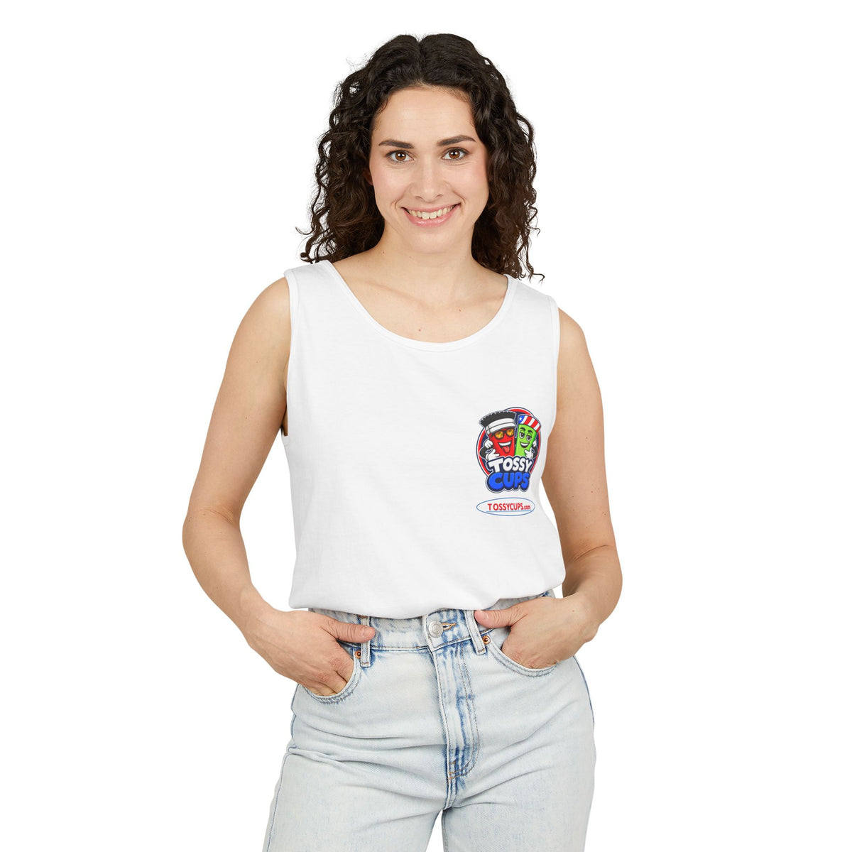 Team Eddie bull Unisex Garment-Dyed Tank Top