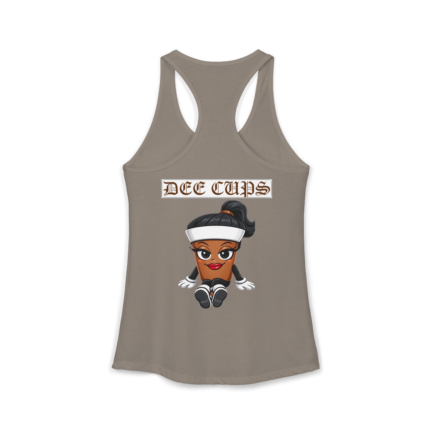 Tossy-tank Dee Cups Women's Ideal Racerback Tank