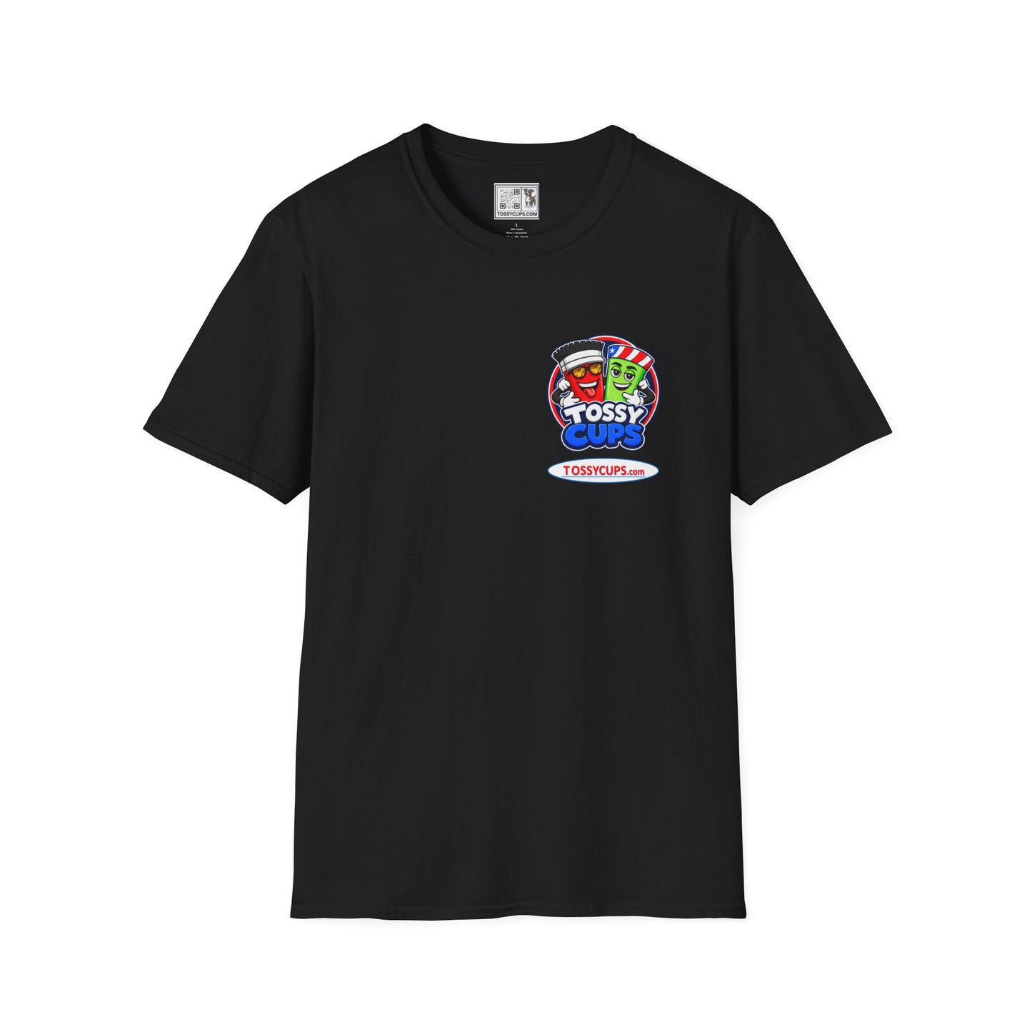 Tossy Cups - Evrett The Tiz Unisex Softstyle T-Shirt
