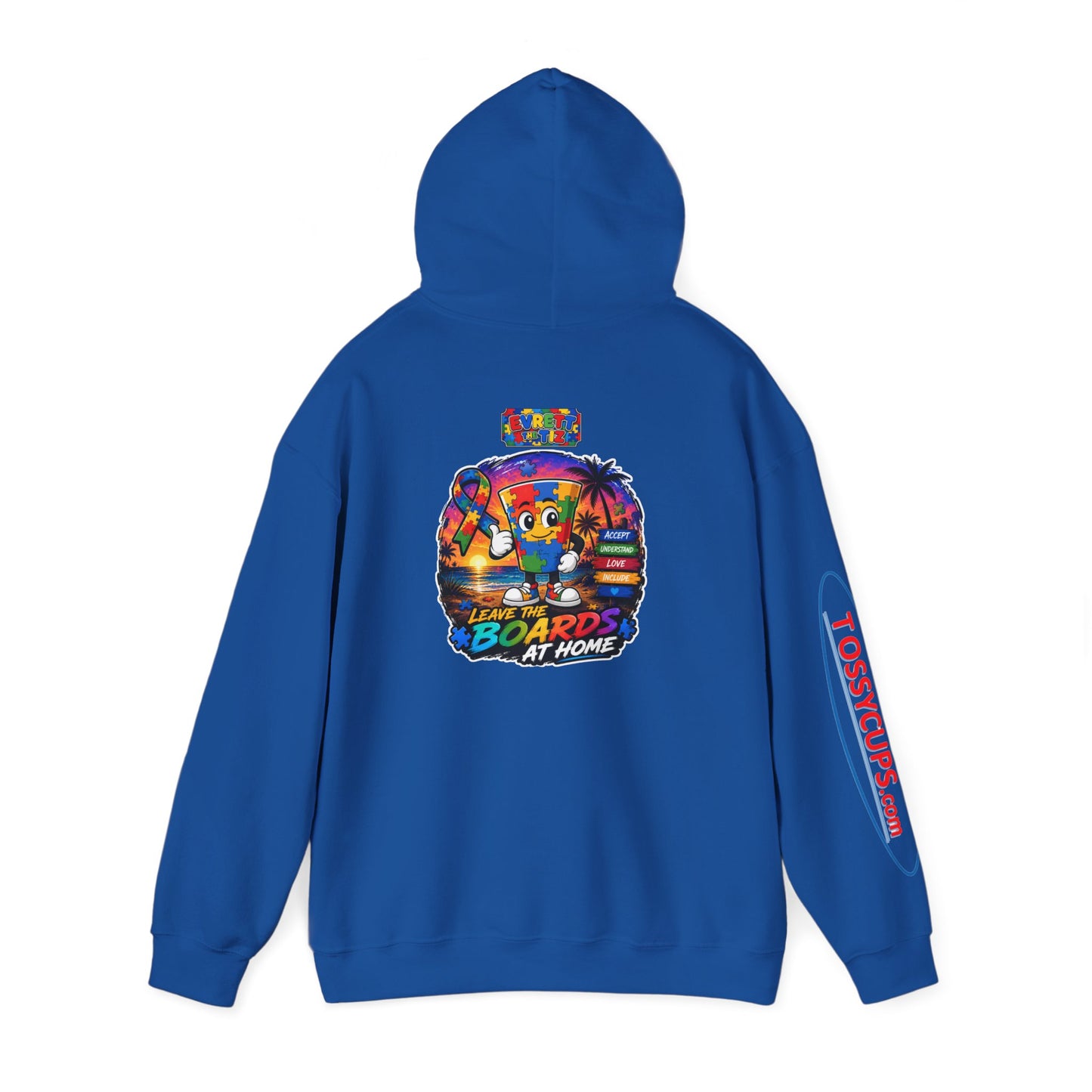 Tossy-hoodies Evrett the Tiz Unisex Heavy Blend™ Hooded Sweatshirt