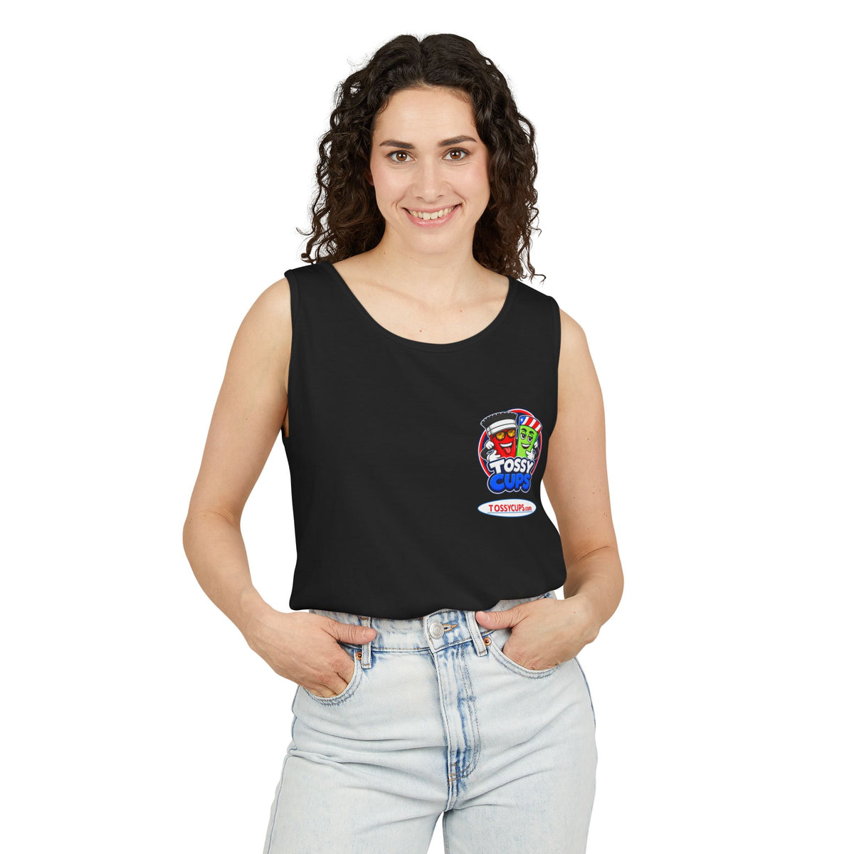 Team Eddie bull Unisex Garment-Dyed Tank Top