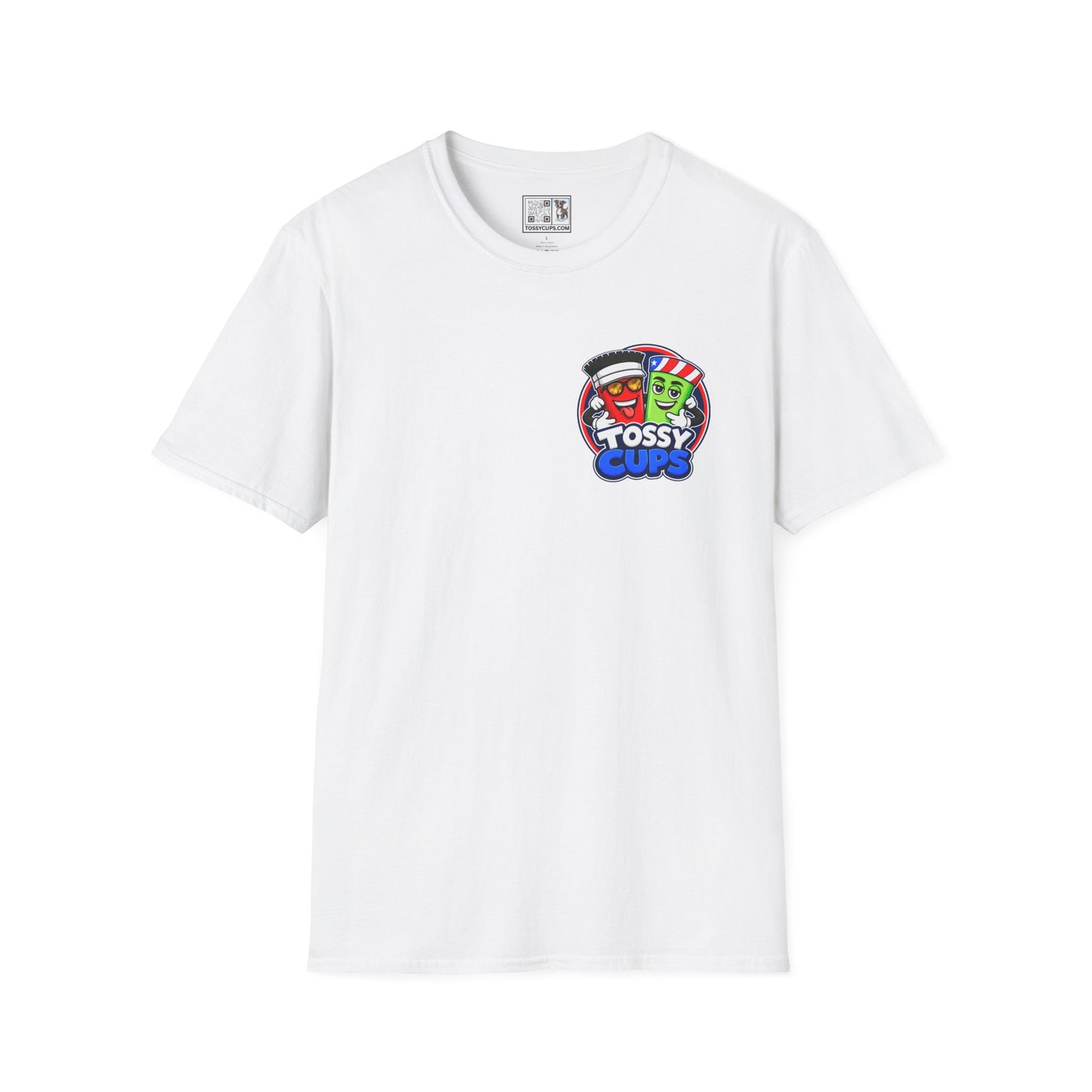 Tossy Cups Unisex Softstyle T-Shirt Leave the boards at home!