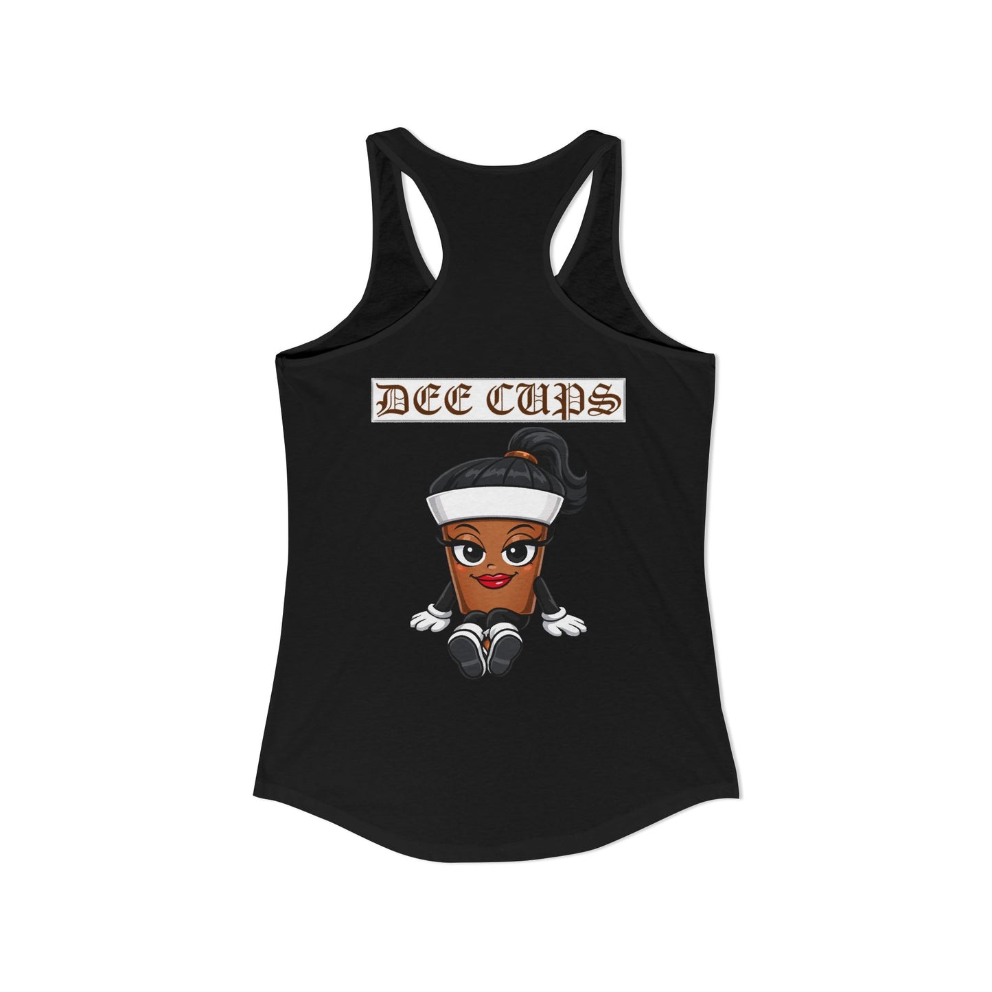 Tossy-tank Dee Cups Women's Ideal Racerback Tank