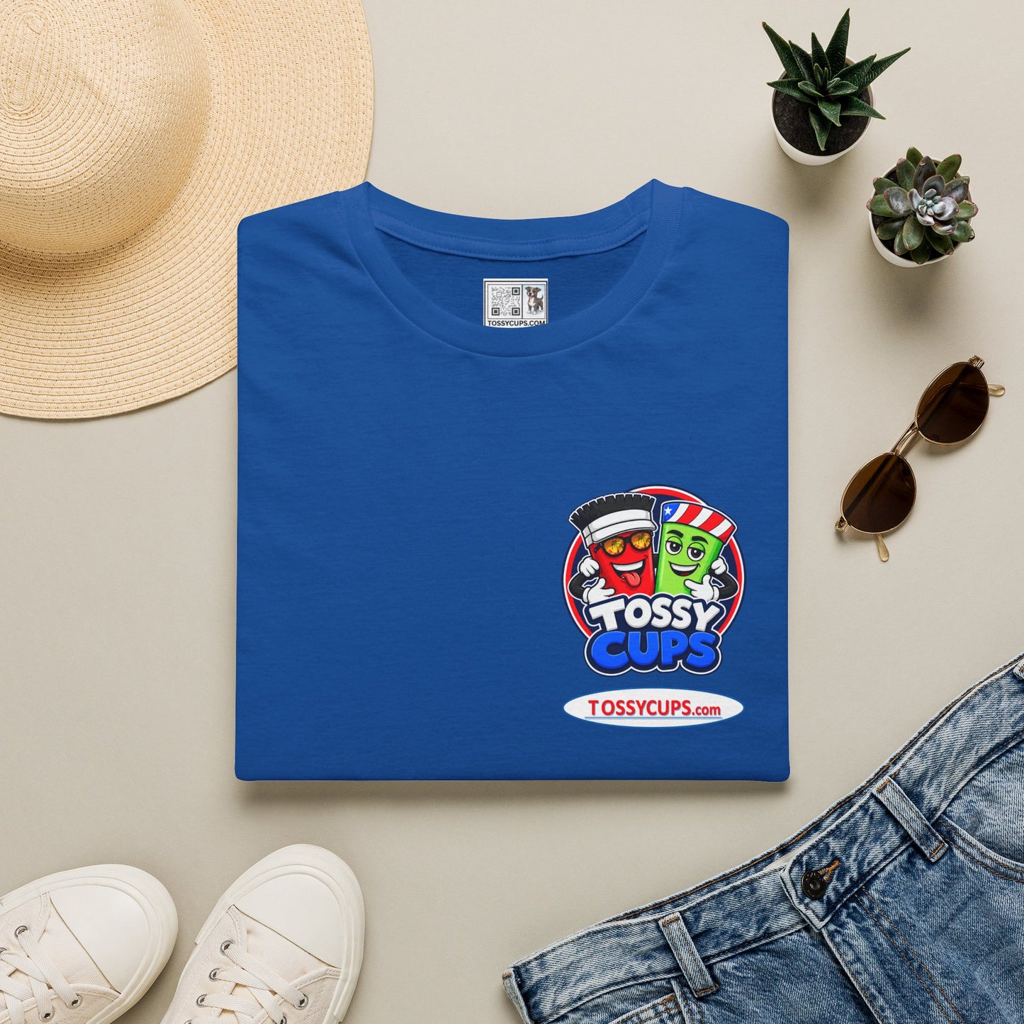 Tossy Cups - Evrett The Tiz Unisex Softstyle T-Shirt