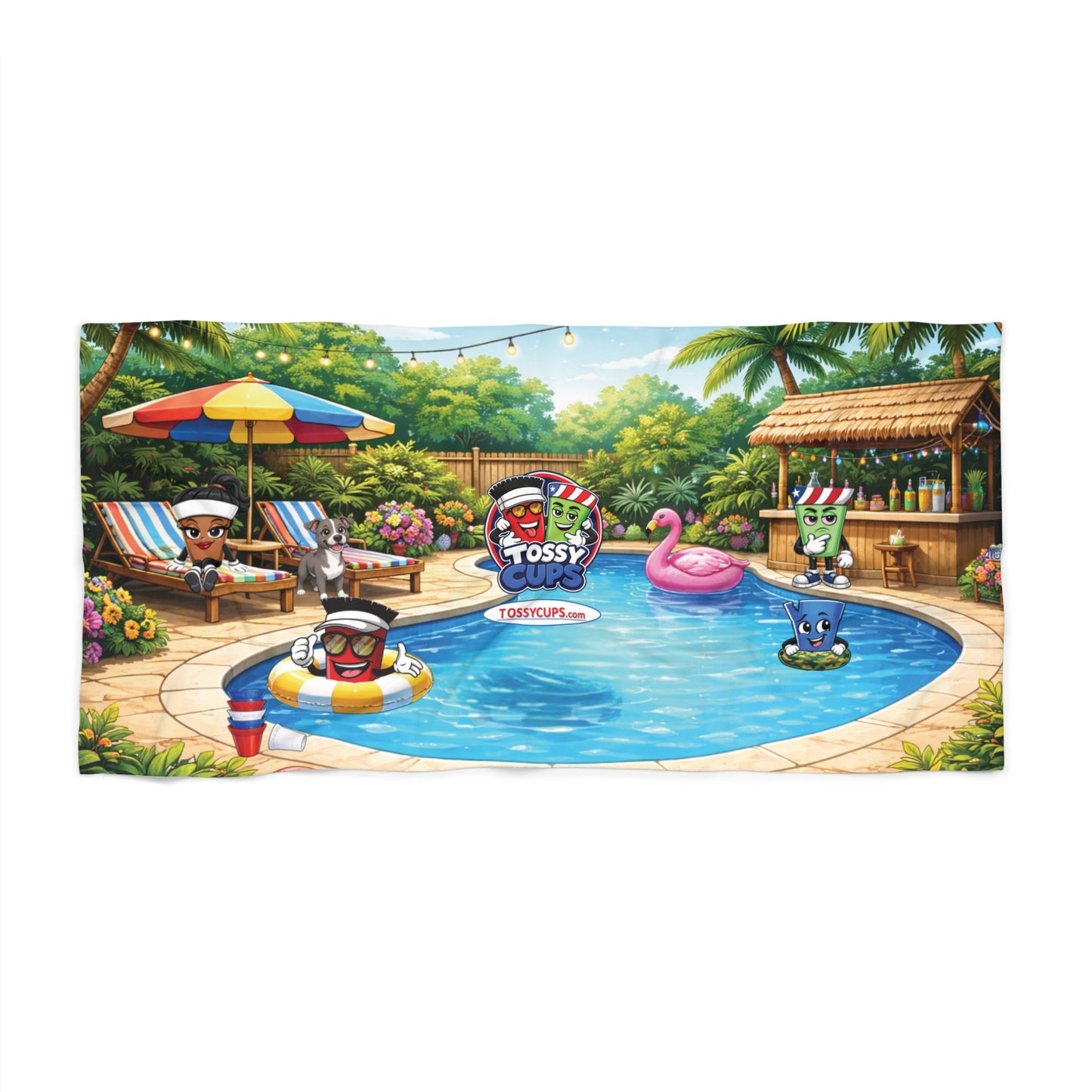 Copy of Copy of Tossy-  Beach Towel Team Chuggsworth