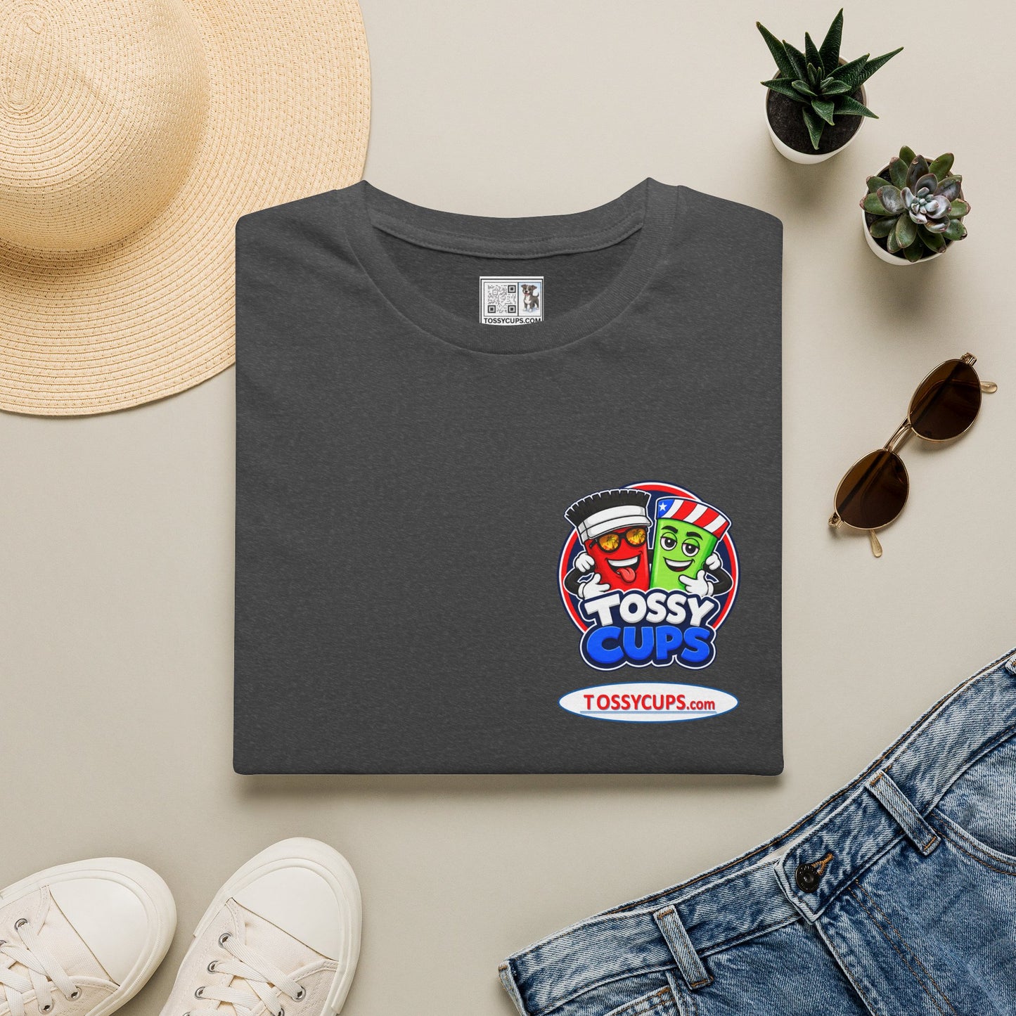 Tossy Cups - Evrett The Tiz Unisex Softstyle T-Shirt