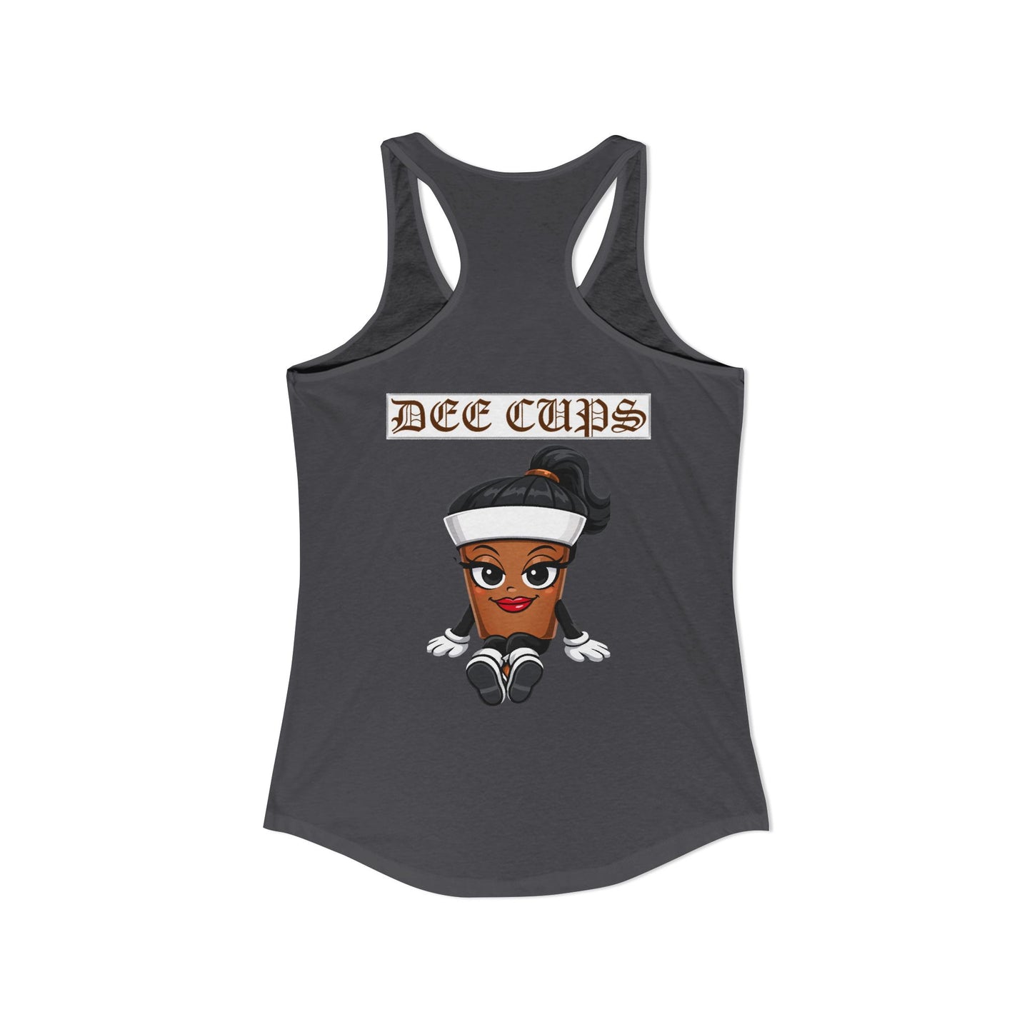 Tossy-tank Dee Cups Women's Ideal Racerback Tank