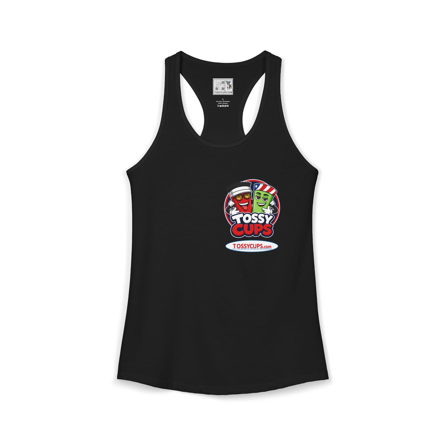 Tossy-tank Dee Cups Women's Ideal Racerback Tank