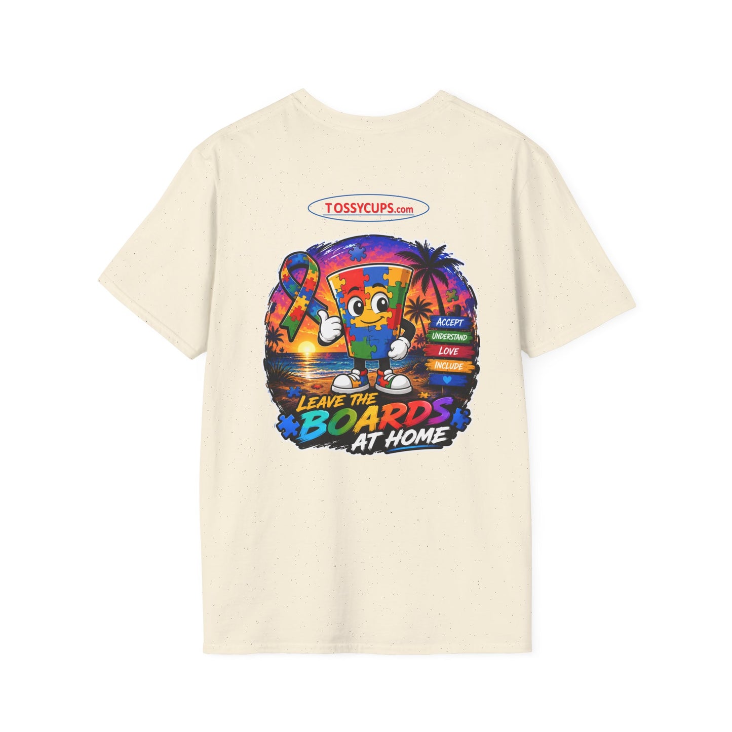 Tossy Cups - Evrett The Tiz Unisex Softstyle T-Shirt