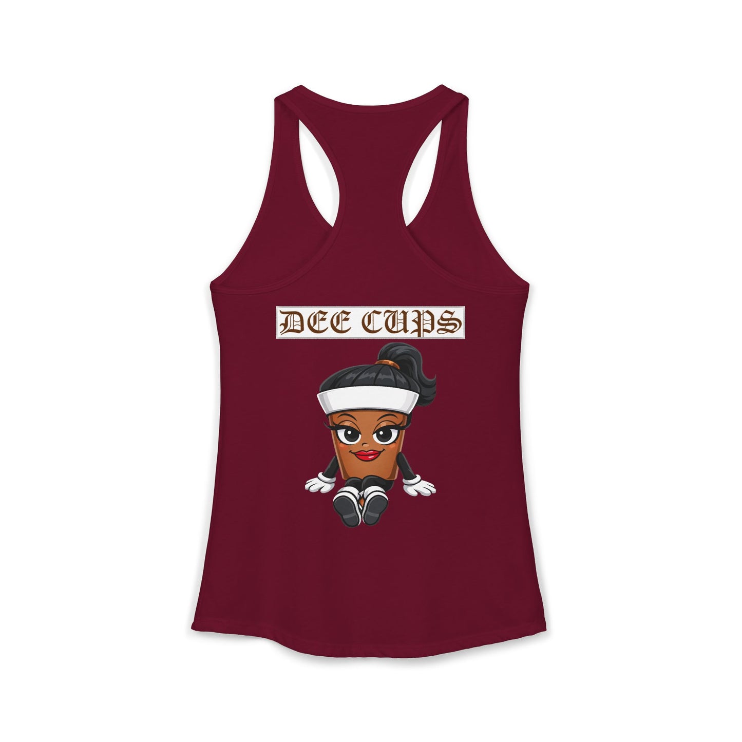 Tossy-tank Dee Cups Women's Ideal Racerback Tank