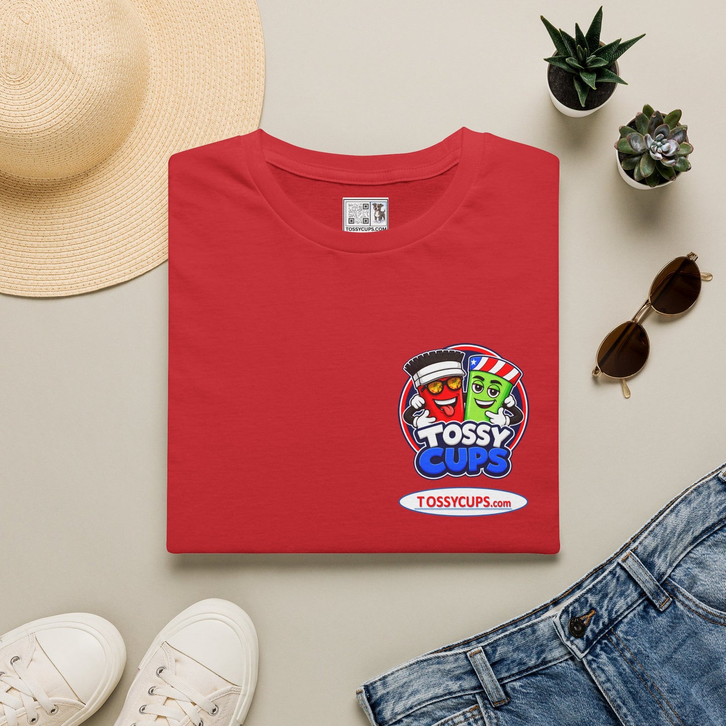 Tossy Cups - Evrett The Tiz Unisex Softstyle T-Shirt